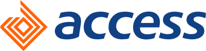 Access Bank logo, representing a financial institution involved in international money transfers and banking services.